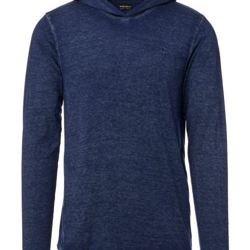 Buffalo David Bitton Kathim Navy Long-Sleeve Men’s Top - BM24051