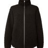 Buffalo David Bitton Caterina Black Women's Full Zip Jacket - JK0015F