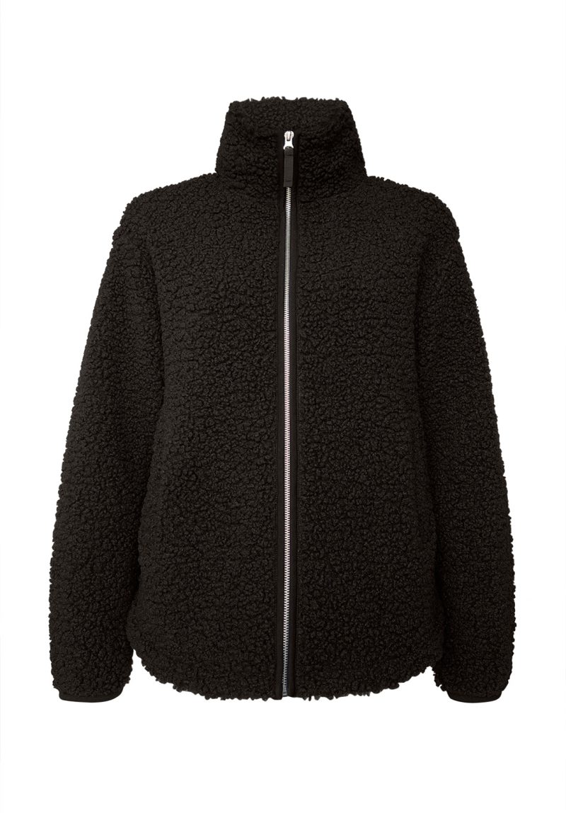 Buffalo David Bitton Caterina Black Women's Full Zip Jacket - JK0015F