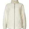 Buffalo David Bitton Caterina Marled Oatmeal Women's Full Zip Jacket - JK0015F