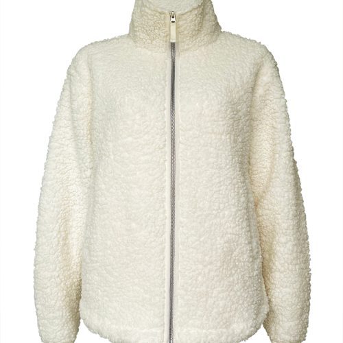 Buffalo David Bitton Caterina Marled Oatmeal Women's Full Zip Jacket - JK0015F