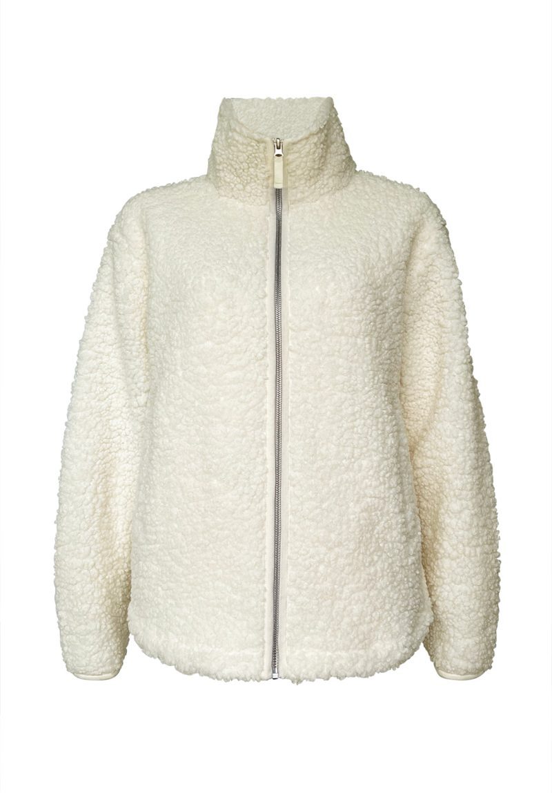 Buffalo David Bitton Caterina Marled Oatmeal Women's Full Zip Jacket - JK0015F