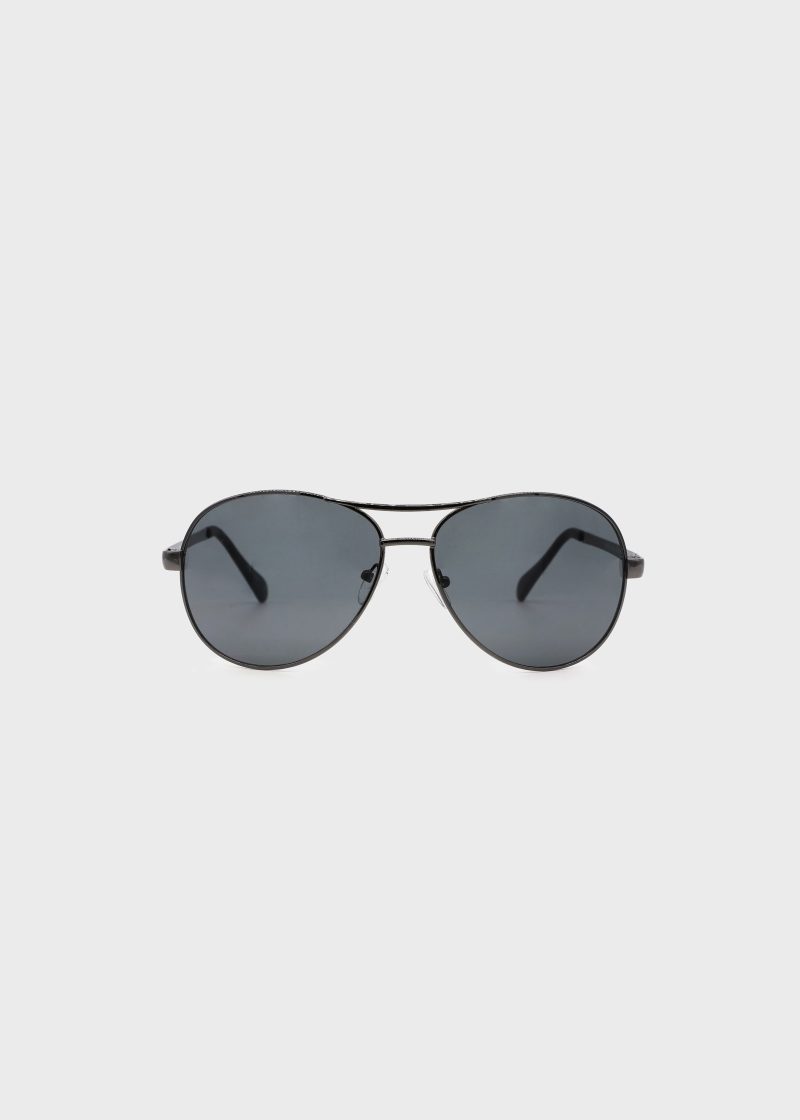 Buffalo David Bitton Aviator Sunglasses With Dark Grey Lens  - B0001SDGN