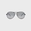 Buffalo David Bitton Aviator Sunglasses With Light Silver flash Lens  - B0001SGUN