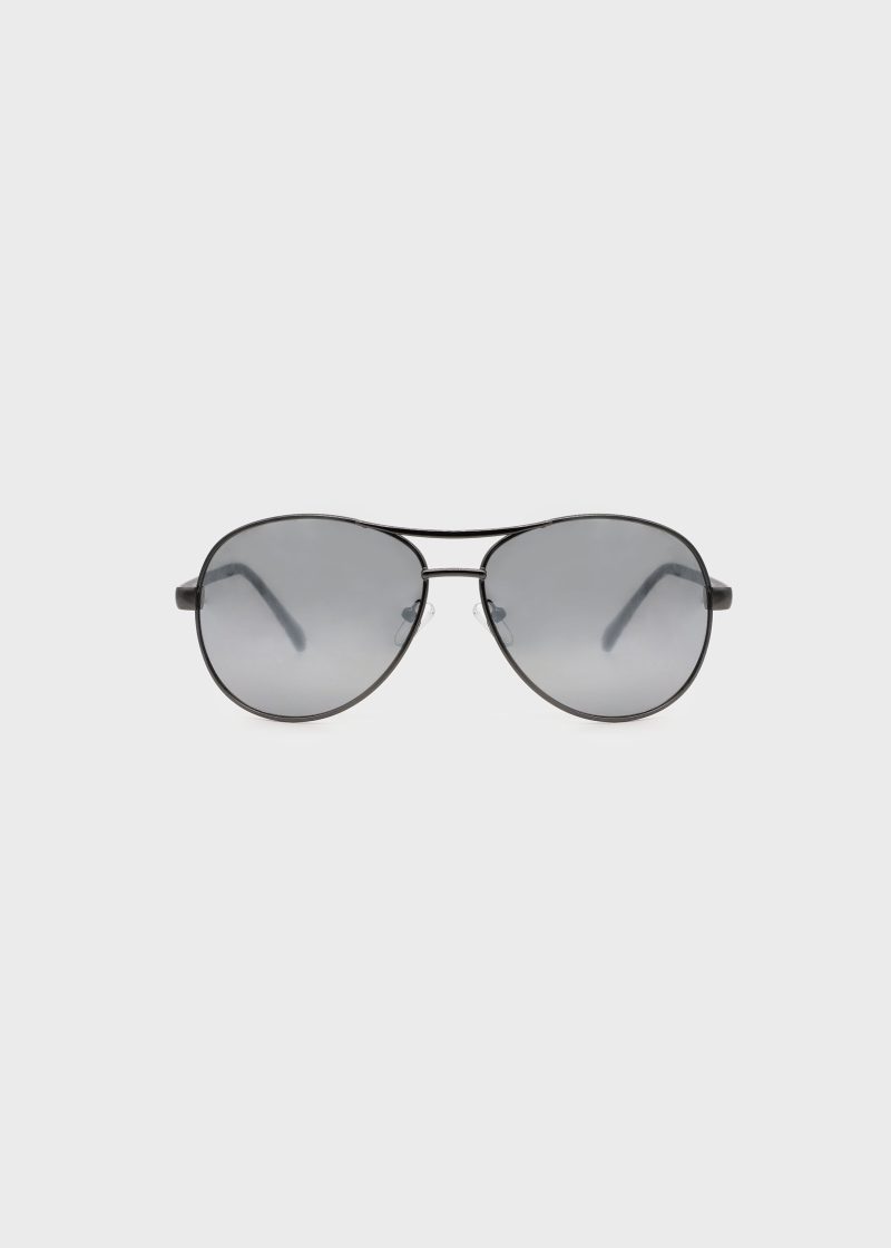 Buffalo David Bitton Aviator Sunglasses With Light Silver flash Lens  - B0001SGUN