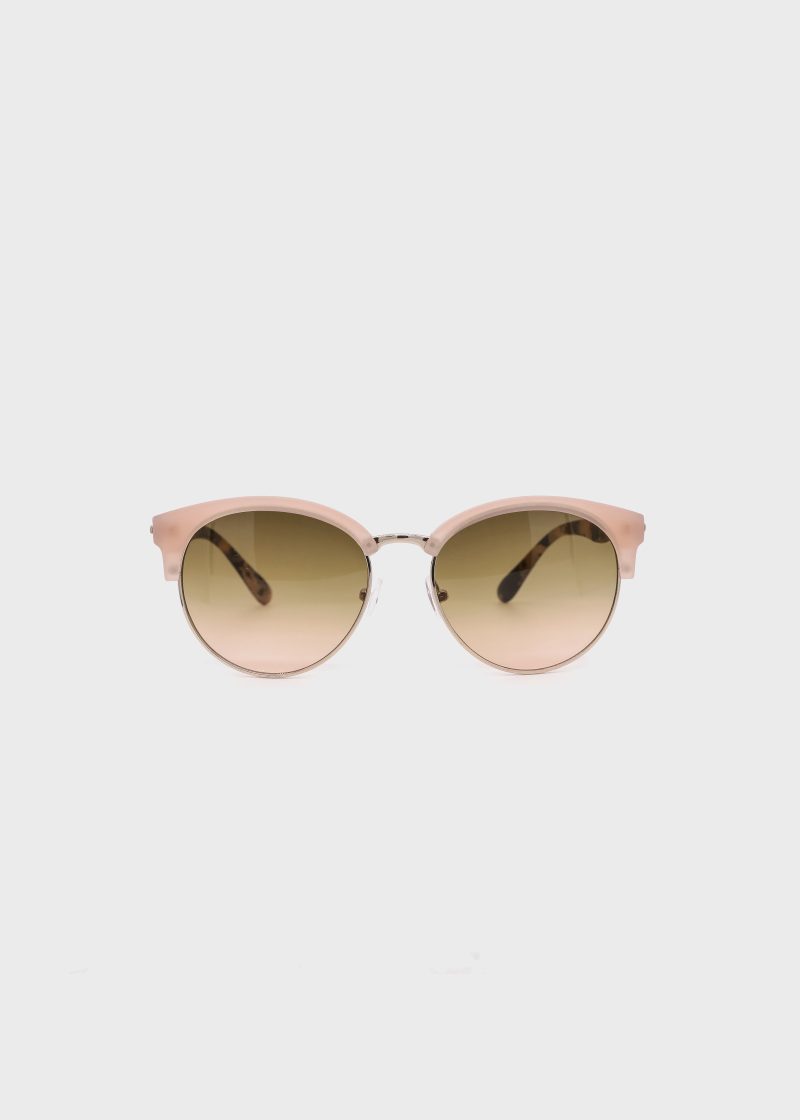 Buffalo David Bitton Matte Blush Clubmaster Sunglasses - B5001SPNK