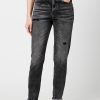 Buffalo David Bitton Distressed MARGOT MOM Jeans - BL15860 Color BLACK