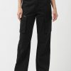 Buffalo David Bitton Low Rise Straight Gia Black Cargo Pants - BL15915 Color BLACK