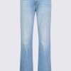 Buffalo David Bitton Mid Rise Straight Mary Women's Jeans, veined and worked - BL15926 Color INDIGO