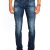 Buffalo David Bitton SLIM ASH JEANS - BM22591 COLOR INDIGO