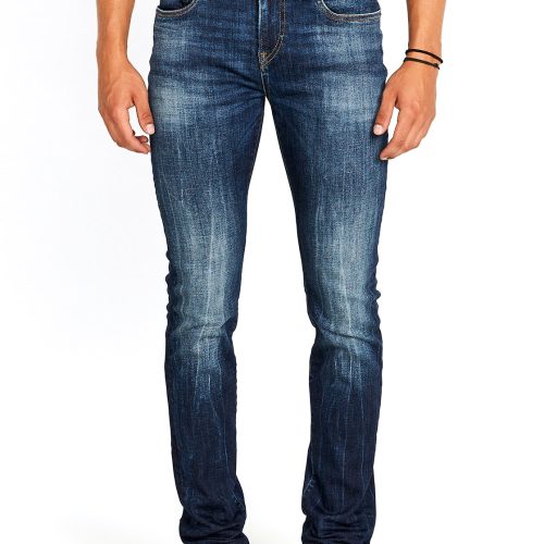 Buffalo David Bitton SLIM ASH JEANS - BM22591 COLOR INDIGO