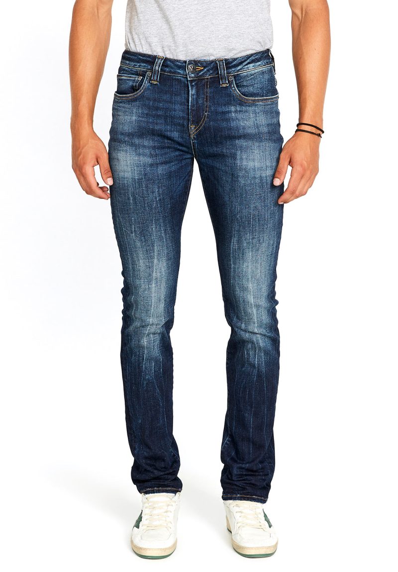 Buffalo David Bitton SLIM ASH JEANS - BM22591 COLOR INDIGO