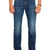 Buffalo David Bitton Relaxed Straight Driven Jeans Color INDIGO BM22640