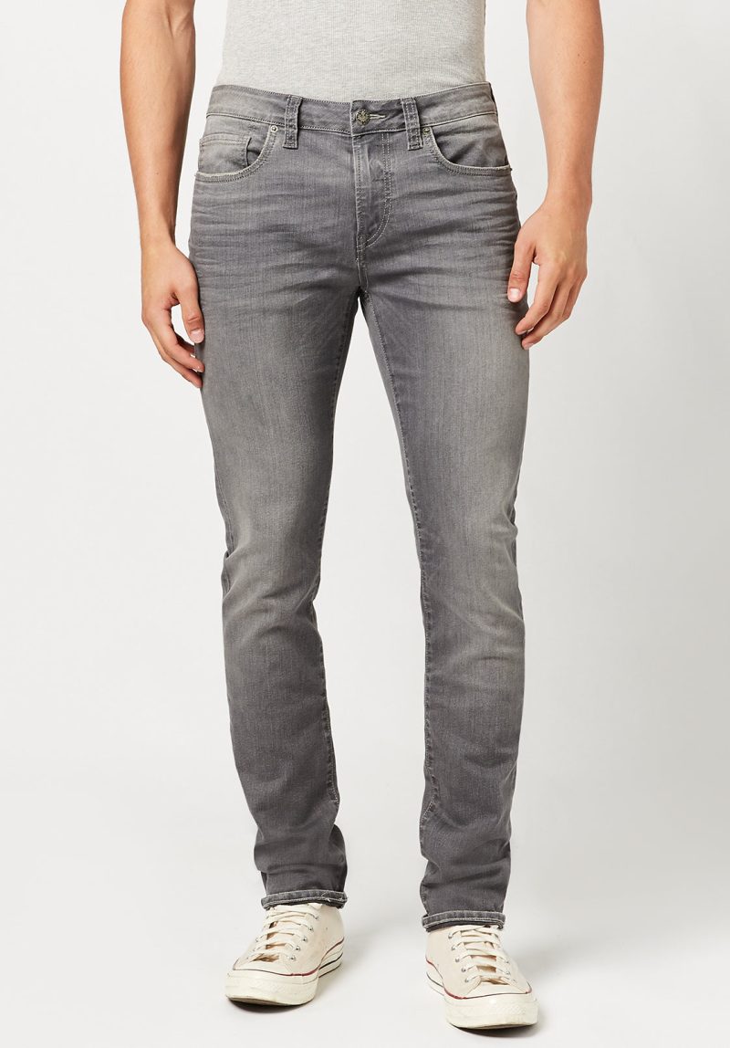 Buffalo David Bitton SLIM ASH Shades of  Grey Denim - BM22721 COLOR  Grey