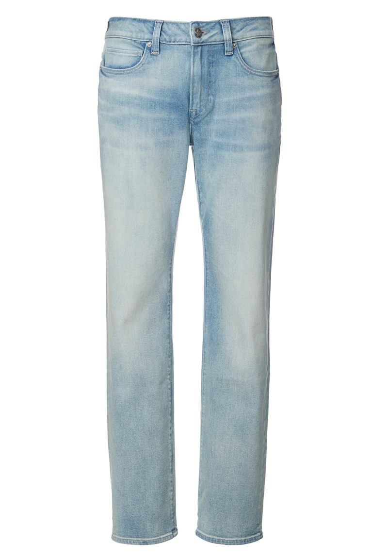 Buffalo David Bitton Relaxed Straight Driven Bleached Jeans - BM22883 Color INDIGO