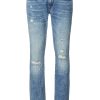 Buffalo David Bitton Worn & Creased Slim Ash Jeans - BM22885 Color INDIGO