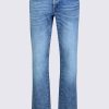 Buffalo David Bitton Relaxed Straight Driven Men's Jeans, Heavily Sanded and Worked - BM22984 Color INDIGO