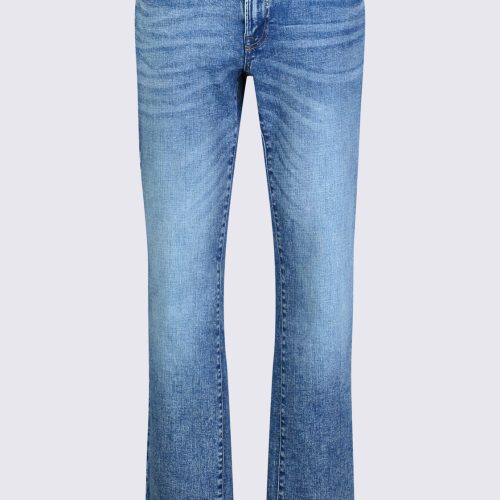 Buffalo David Bitton Relaxed Straight Driven Men's Jeans, Heavily Sanded and Worked - BM22984 Color INDIGO