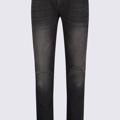 Buffalo David Bitton Slim Ash Men's Jeans, Worked and Sanded - BM22985 Color BLACK