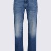 Buffalo David Bitton Relaxed Straight Driven Men's Jeans in Heavily Sanded Wash - BM22986 Color INDIGO