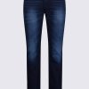 Buffalo David Bitton Slim Ash Men's Jeans, Sanded and Distressed - BM22989 Color INDIGO