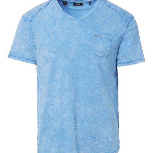 Buffalo David Bitton Kamiz Acid Wash Pocket T-Shirt - BM23839