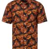 Buffalo David Bitton Short Sleeves Slim Simad Print Shirt - BM23916