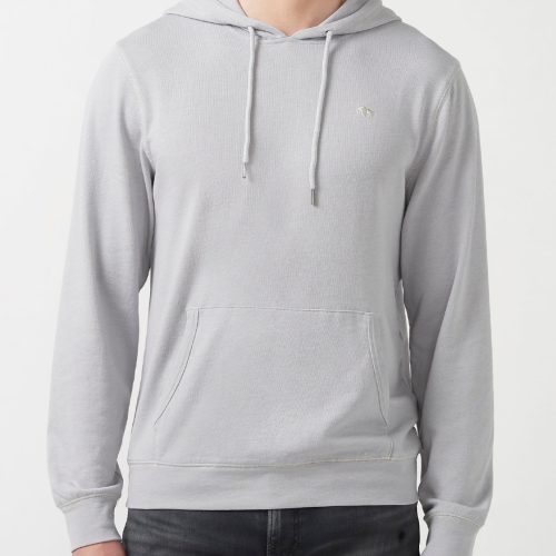 Buffalo David Bitton Farman Light Grey Men’s Sweatshirt - BM24171 Color CHARLIE