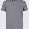 Buffalo David Bitton Kasper Men's Short Sleeve Polo in Charcoal Grey - BM24233 Color