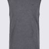 Buffalo David Bitton Karmola Men's Sleeveless Shirt in Charcoal Grey - BM24235 Color