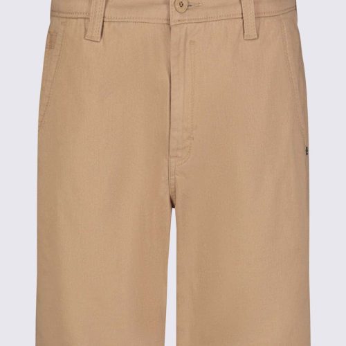 Buffalo David Bitton Hadrian Men's Flat Front Shorts in Tan - BM24266 Color TAN