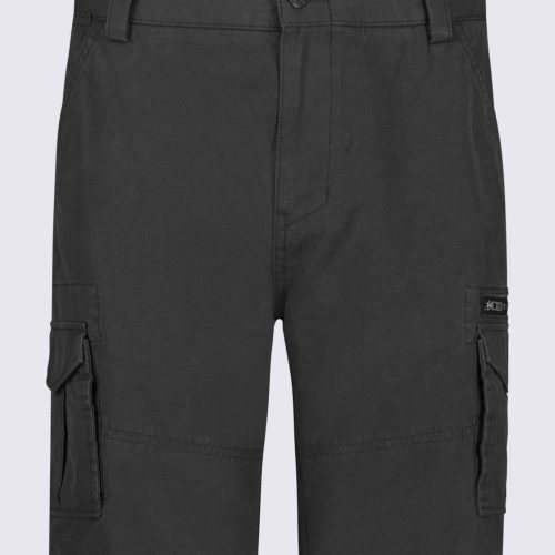 Buffalo David Bitton Hiero Men's Shorts with Cargo Pockets in Charcoal - BM24270 Color CHARCOAL