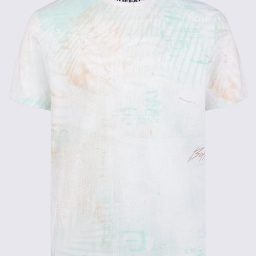 Buffalo David Bitton Tamayo Men's Short Sleeve T-shirt, Misty Green - BM24382 Color