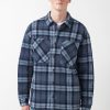 Buffalo David Bitton Sandis Mirage Plaid Fleece Shirt Jacket - BPM14426