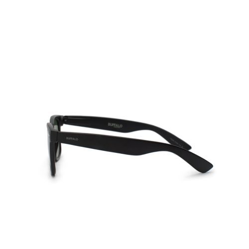 BuffaloDavidBittonClassicBlackSunglassesB0009S BLKside