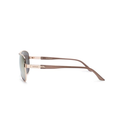 BuffaloDavidBittonWomensunisexRoseGoldAviatorSunglassesB5010S RGDside