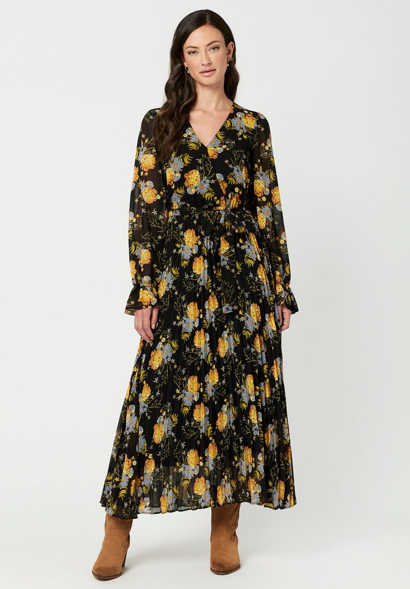 Buffalo David Bitton Bell Sleeve Angelique Dress - WD0346F